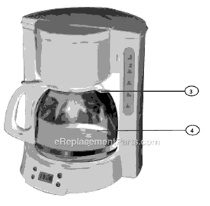 Page A Diagram and Parts List for SVX20  Mr Coffee Coffee Maker